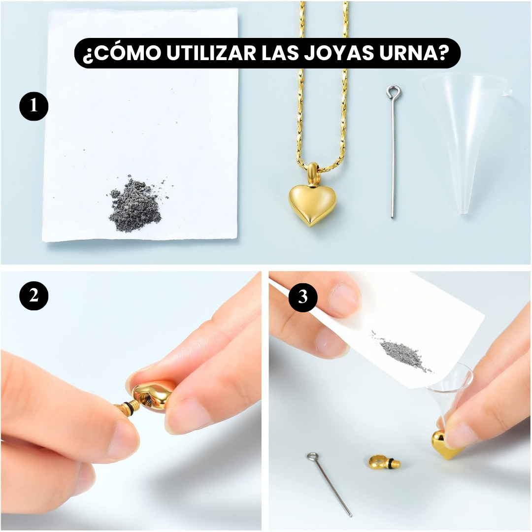 Collar Corazón Recuerdo (OFERTA 2x1)