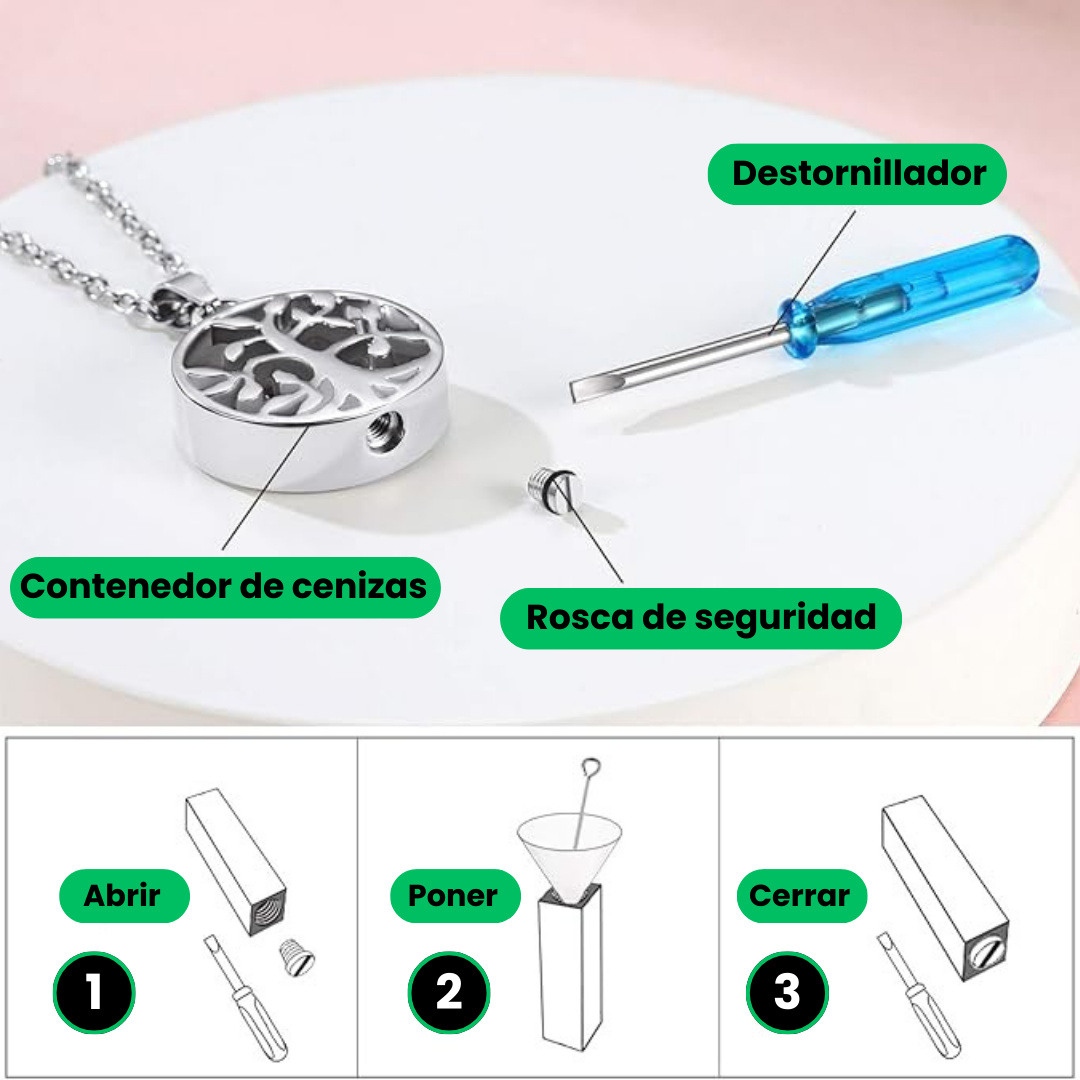 Collar Urna Arbol de la Vida (OFERTA 2X1)