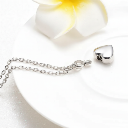 Collar Corazón Recuerdo (OFERTA 2x1) Plata